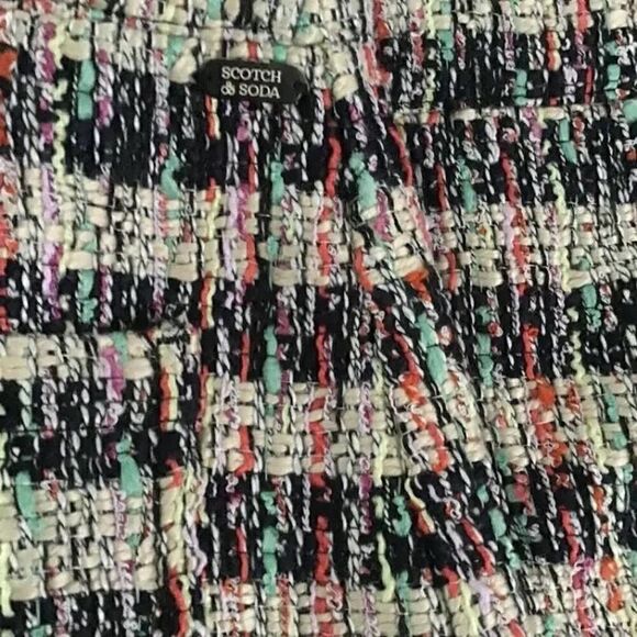 Scotch & Soda Short Tweed Skirt NEW - Picture 4 of 13